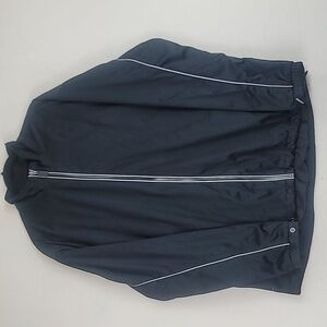 Mens Ashworth Golf Black Waterproof Rain Gear Jacket sz XL